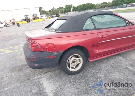 1995 Ford Mustang из США, поврежденный, VIN 1FALP4447SF232808